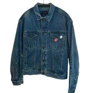 Vintage Calvin Klein Denim Jacket Size Medium